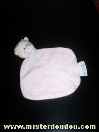 Doudou Vache - Marque non connue - Rose 