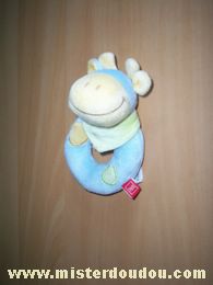 Doudou Vache Tex Bleu 