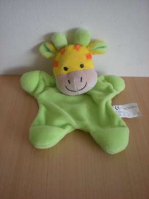 Doudou Vache - marque non connue - Vert jaune 