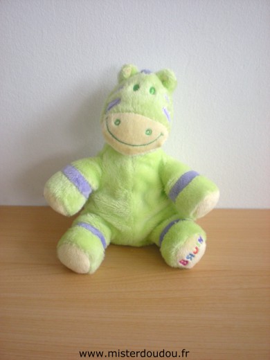 Doudou Zébre Bruin Vert violet toys r us 