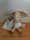 Lapin-Un-reve-de-bebe-Beige-blanc-etoile