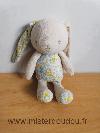 Lapin-Klorane-Beige-ecru-bleu-jaune