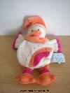 Canard-Doudou-et-compagnie-Banjo-ecru-orange-rose---avec-cape