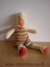 Canard-Moulin-roty-Ecru-salopette-rayee-la-grande-famille-moulin-roty