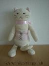 Chat-Nounours-Ecru-rose-chantal-thomas-Une-petite-tache-en-haut-de-la-patte--petit-prix