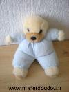 Chien-Bebisol-Tissus-eponge-bleu-et-peluche-beige