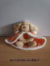 Chien-Pommette-Beige-cape-orange