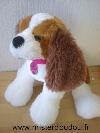 Chien-Tomy-Nintendogs-peluche-blanc-marron-collier-rose-medaille-nintendogs-Chien-en-peluche-nintendogs