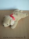 Chien-0-Beige-ruban-rouge