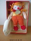 Clown-Doudou-et-compagnie-Orange-jaune-rouge