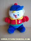 Clown-Fisher-price-Rouge-bleu-blanc