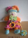 Clown-Jollybaby-Rose-orange-beu-vert-Musical