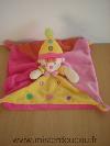 Clown-Kiabi-baby-Rose-orange-jaune-nicotoy