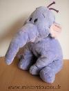 Elephant-Disney-Efelant-lumpy-mauve-queue-ronde-mauve