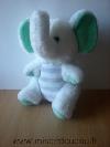 Elephant-Jemini-Peluche-blanc-rayures-mauve-vert