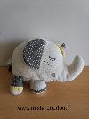 Elephant-Sauthon-Blanc-gris-jaune