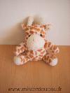 Girafe---marque-non-connue---Ecru-taches-marron-Mini-doudou