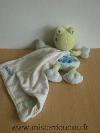 Grenouille-Baby-sun-Bleu-vert-mouchoir-blanc