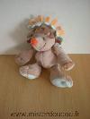 Herisson-Nattou-Beige-marron-bleu-nez-orange