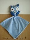 Hibou-Pommette-Chouette-bleu-mouchoir-bleu