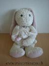 Lapin-Ajena-Beige-rose-Avec-bebe-lapin