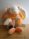 Lapin-Baby-nat-Beige-orange-jaune-mouchoir-ecru