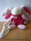 Lapin-Baby-nat-Blanc-rose-rouge-mouchoir-blanc