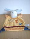 Lapin-Baby-nat-Jaune-orange-bleu-avec-3-lapins-brodes