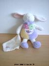 Lapin-Baby-nat-Jaune-rouge-vert-mauve-brode-les-bonbons-avec-mouchoir-beige