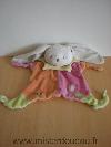 Lapin-Baby-nat-Orange-rose-vert-Doudou-usage-le-proposons-pour-depannage-urgent-petit-prix