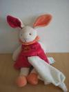 Lapin-Baby-nat-Rouge-orange-mouchoir-blanc