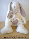 Lapin-Baby-sun-Ecru-marron-avec-bebe-lapin-dans-poche