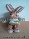 Lapin-Bambia-Beige-pull-raye-multicolore