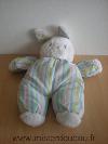 Lapin-Boulgom-Tete-en-peluche-blanche--corps-raye-rose-vert-bleu