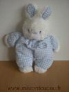 Lapin-Boulgom-Vichy-bleu-tete-en-peluche-blanche