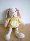 Lapin-Charly-et-compagnie-Beige-tshirt-jaune-vert