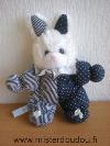 Lapin-Creations-blanchet-Bleu-marine-blanc-tete-blanche-en-peluche