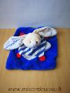 Lapin-Doudou-et-compagnie-Beige-bleu-marin