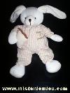 Lapin-Doudou-et-compagnie-Beige-vichy