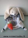 Lapin-Doudou-et-compagnie-Gris-blanc-carotte-orange