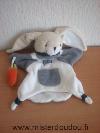 Lapin-Doudou-et-compagnie-Gris-blanc-carotte-orange-seraphin