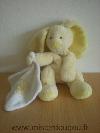 Lapin-Doudou-et-compagnie-Jaune-mouchoir-blanc-mon-doudou-N-a-plus-son-ecusson--doudou-et-compagnie