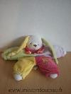 Lapin-Doudou-et-compagnie-Lapinou-jaune-vert-mauve-rouge