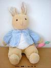 Lapin-Eden-Pierre-lapin-peter-rabbit--blanc-beige-veste-bleu-carotte-Grand-modele