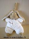 Lapin-Gerca-Beige-marron---baby---brode-sur-la-poitrine