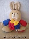 Lapin-Ikea-Beige-rouge-bleu-noeud-jaune-Musical