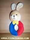 Lapin-Ikea-Bleu-beige-rouge-Etiquette-coupee