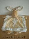 Lapin-Kaloo-Beige-ecru-feuille-plume