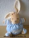 Lapin-Kaloo-Marin-blue-:-velour-bleu-brode-kaloo-bras-en-tricot-blanc-bleu