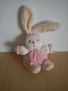 Lapin-Kaloo-Mini-kaloo-rose-Possede-un-ruban-dans-son-dos